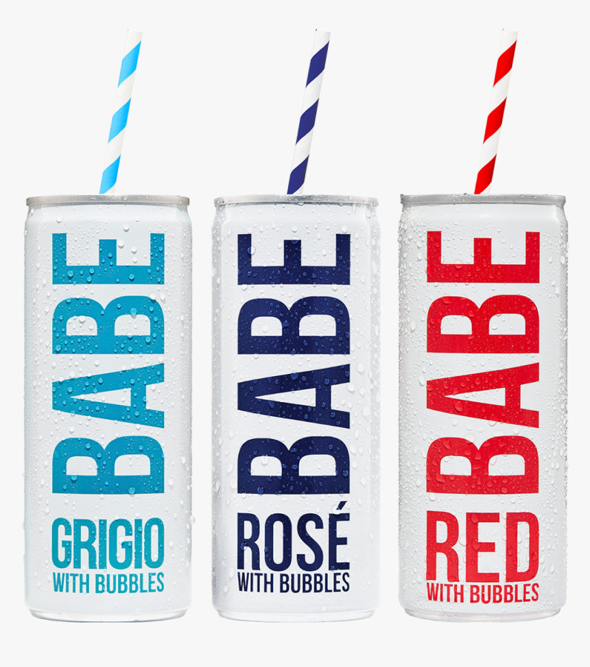 Babe Family - Babe Wine Cans, HD Png Download, Free Download