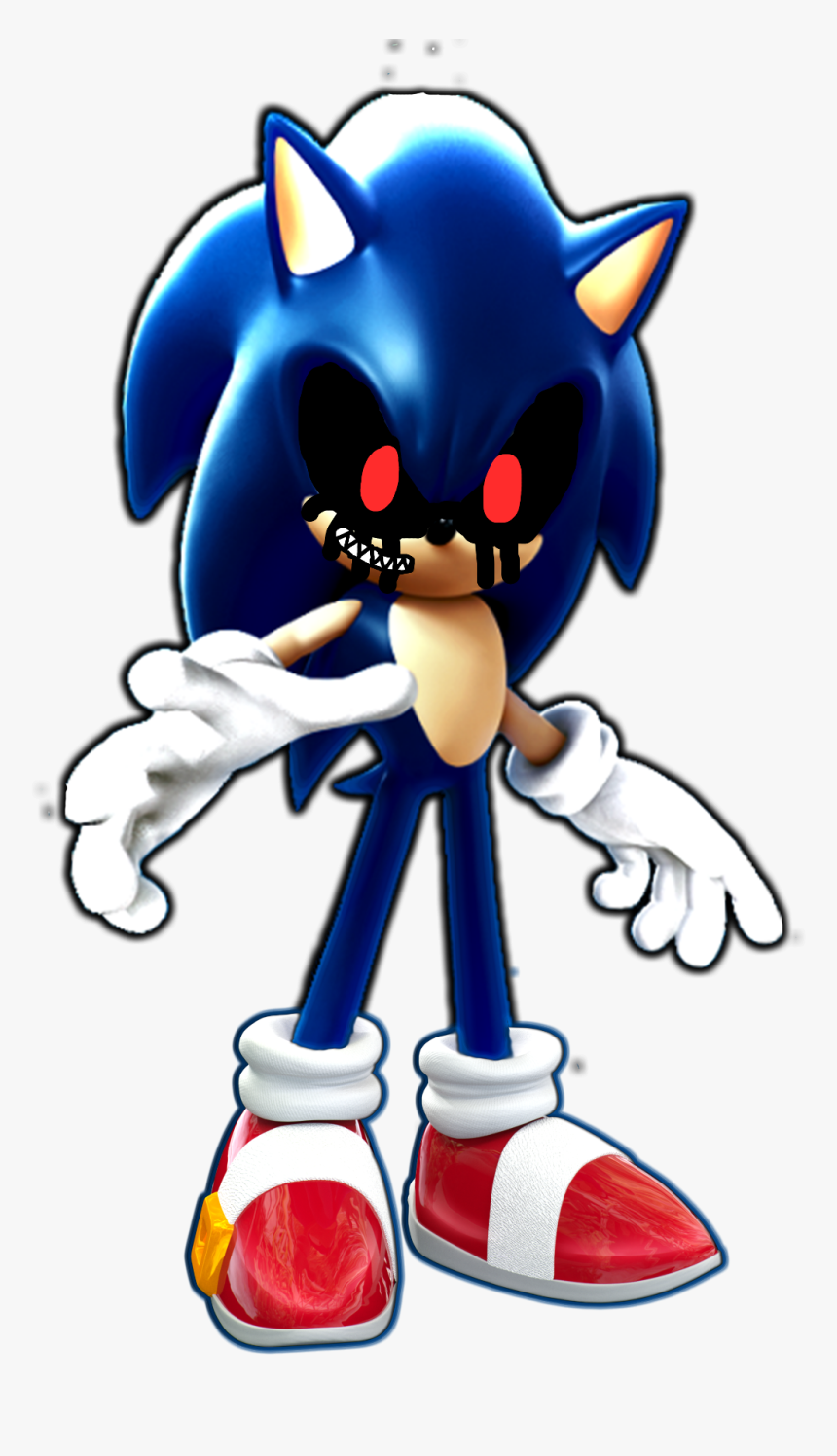 Dibujo De Sonic Exe, HD Png Download kindpng