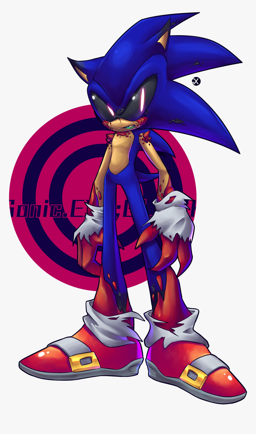 Sonic - Exe - Black - Sonic Exe, HD Png Download, Free Download