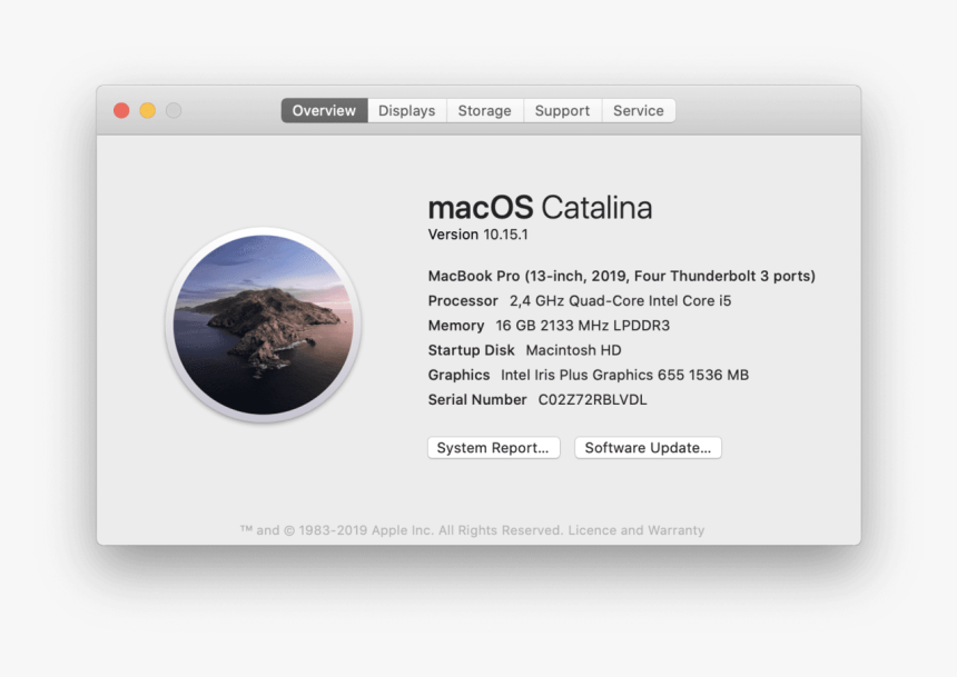 Macbook Pro Specs Screenshot, HD Png Download, Free Download