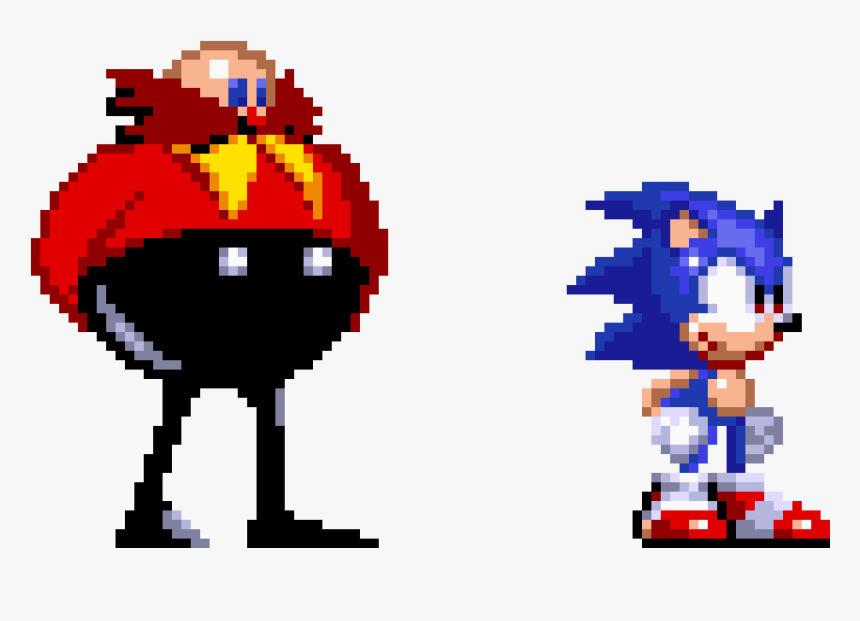 Sonic Eggman Sprites Png, Transparent Png, Free Download