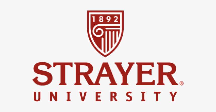 Strayer U"
 Class="img Responsive True Size - Strayer University Logo Png, Transparent Png, Free Download