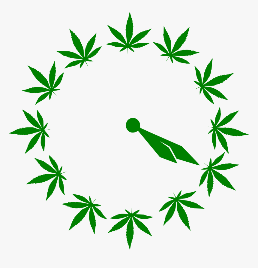 Weed Clock, HD Png Download, Free Download