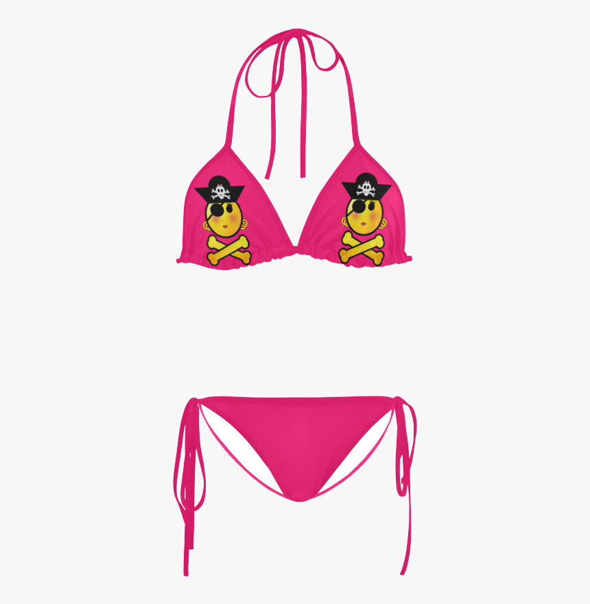 Smiley Emoji Girl Custom Bikini Swimsuit - Marine Corps Bikini, HD Png Download, Free Download