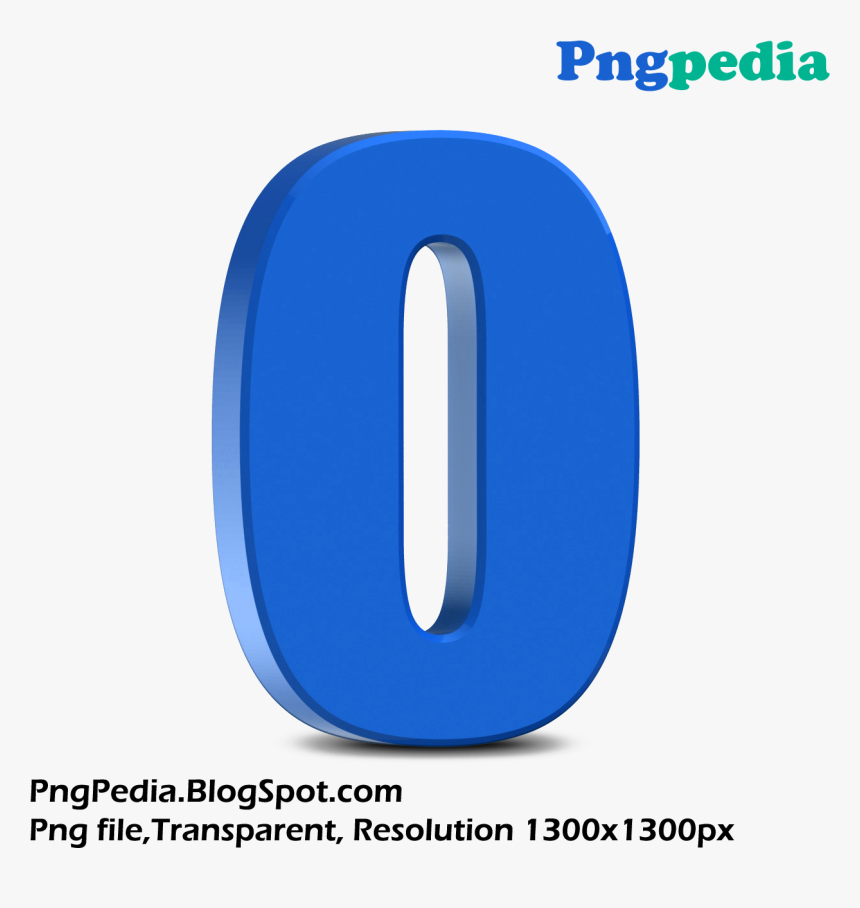 Transparent Numbers Png - Number 0 3d Png, Png Download, Free Download