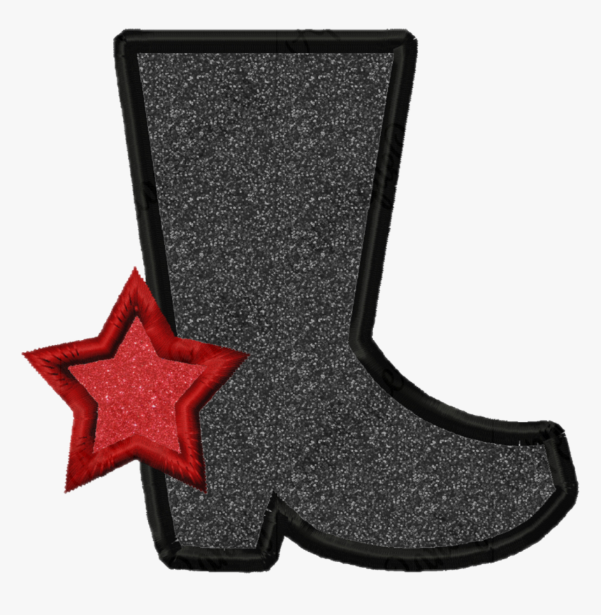 #boots #glitter #star #cowboyboots #cowgirlboots #country, HD Png Download, Free Download