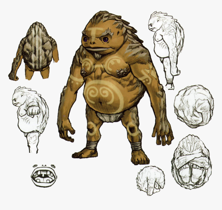 Twilight Princess Goron Concept Art, HD Png Download, Free Download