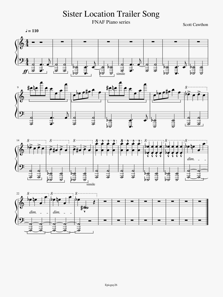 Musescore Pirates Of The Caribbean Piano, HD Png Download, Free Download