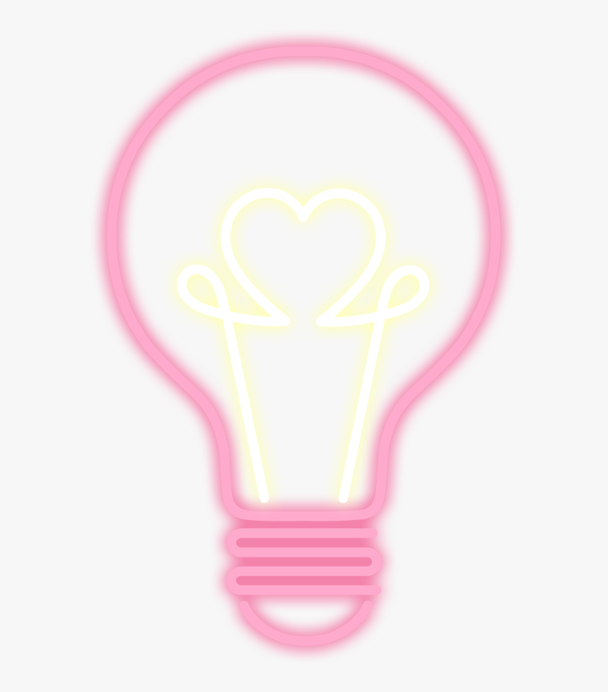 #lâmpada #lampada #neon #neoneffect #nice - Transparent Png Neon Cherry Png, Png Download, Free Download