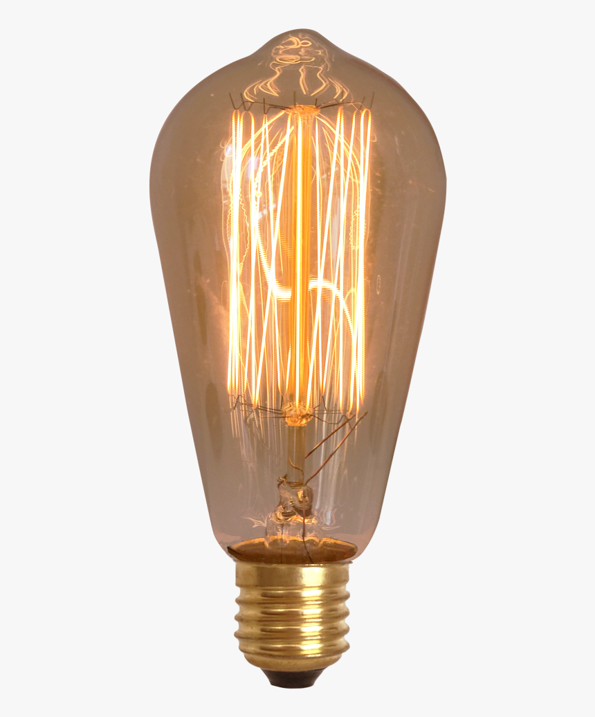 Thomas Edison Png -habilitar Zoom - Lampada Pera Filamento, Transparent Png, Free Download