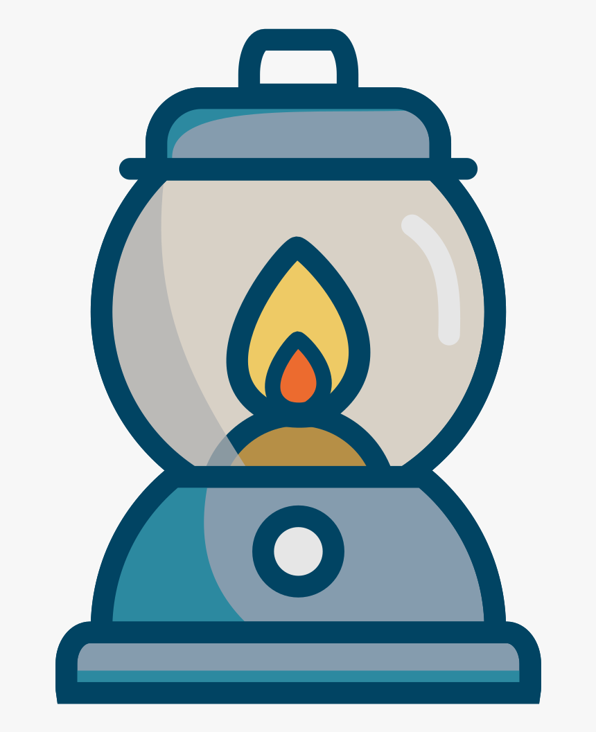 Lampada Ad Olio - Kerosene Oil Lamp Clipart, HD Png Download, Free Download