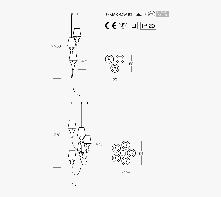 Transparent Lampada Png - 4 Pin Power Supply, Png Download, Free Download