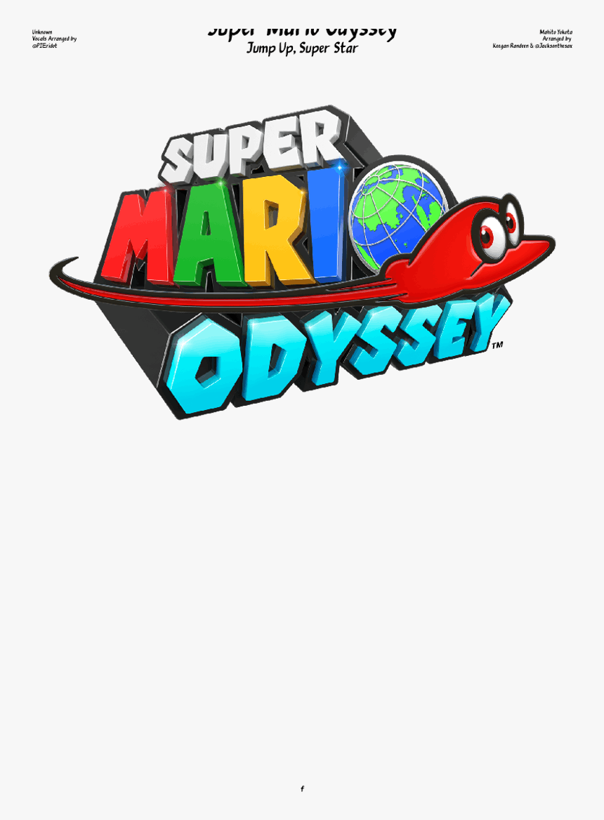 Transparent Mario 1 Up Png - Mario Odyssey On Nintendo Switch Logo, Png Download, Free Download