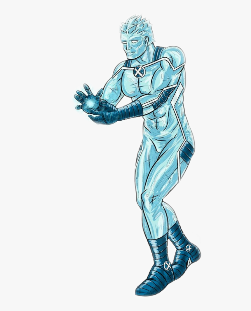 Transparent Iceman Png - Homem De Gelo Marvel, Png Download, Free Download