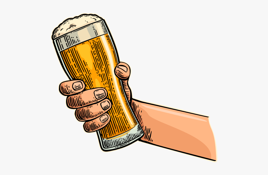 Beer Illustration Png, Transparent Png, Free Download
