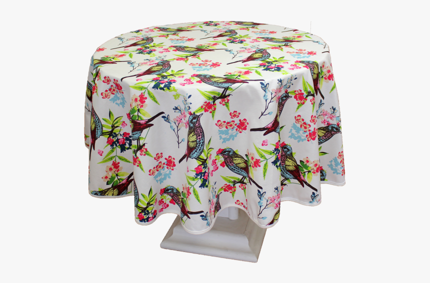 Floral Tablecloth Banquet Round, HD Png Download, Free Download
