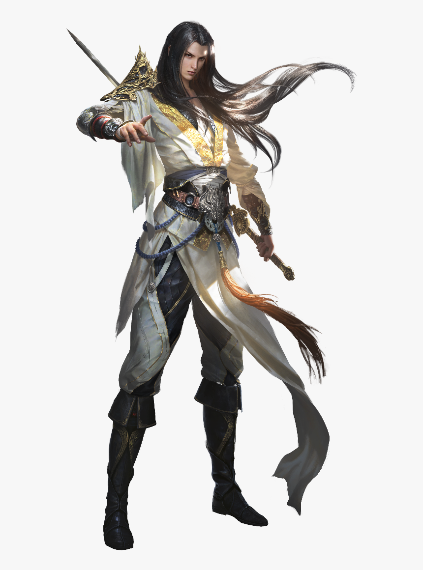 Male Fantasy Warrior Png, Transparent Png, Free Download