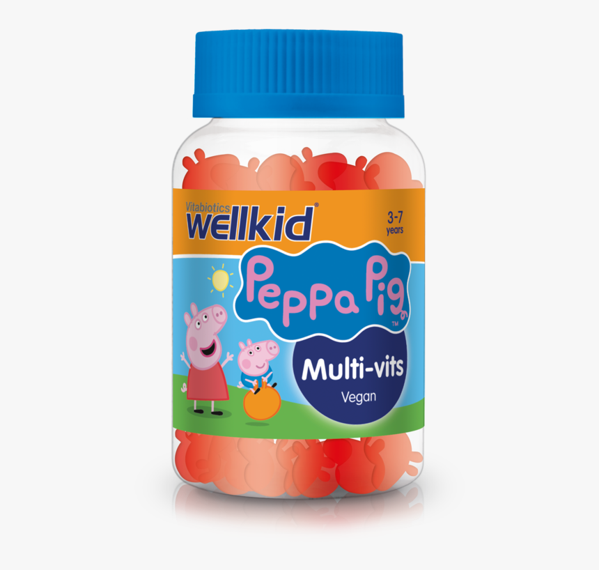 Wellkid Peppa Pig Multi-vits - Peppa Pig, HD Png Download, Free Download