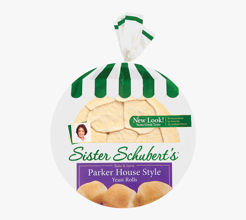 Sister Schuberts Parker House Style Yeast Rolls - Sister Schubert Parker House Rolls, HD Png Download, Free Download