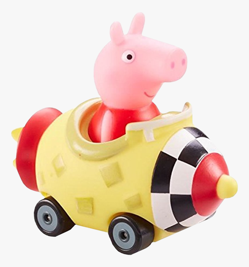 Peppa Pig In Rocket Buggy 3” Figure - Peppa Pig Toys Air Plane, HD Png Download, Free Download