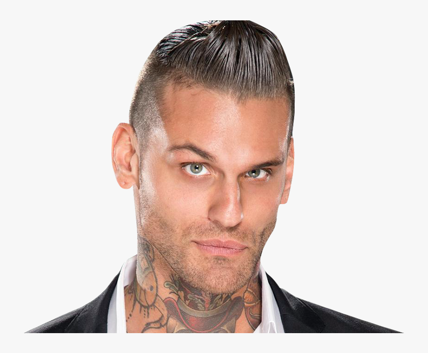 Hairstyle Corey Graves Hair, HD Png Download - kindpng.