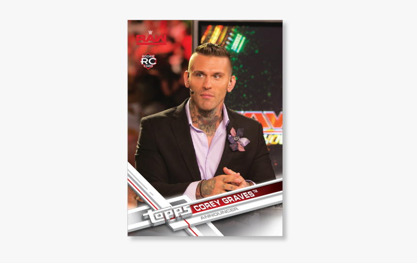 Corey Graves 2017 Topps Wwe Base Cards Poster - Event, HD Png Download, Free Download