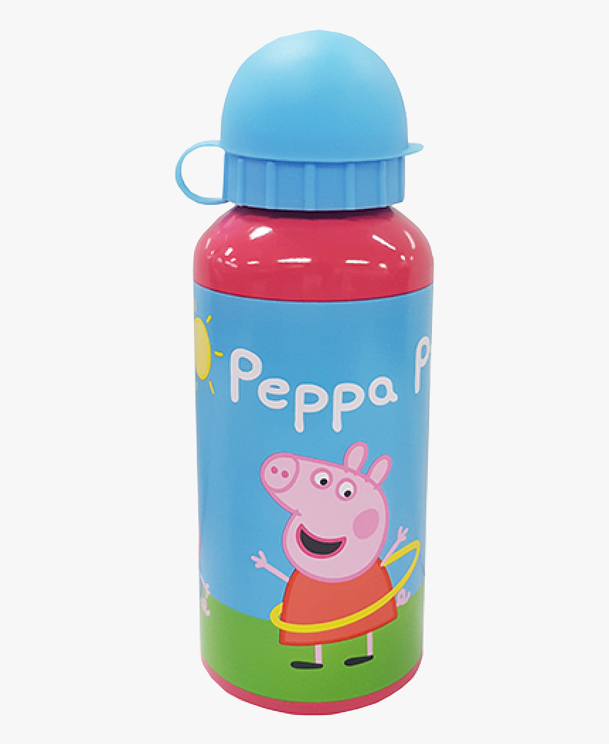 Aluminium Drink Bottle - Peppa Pig Drink Bottle, HD Png Download, Free Download