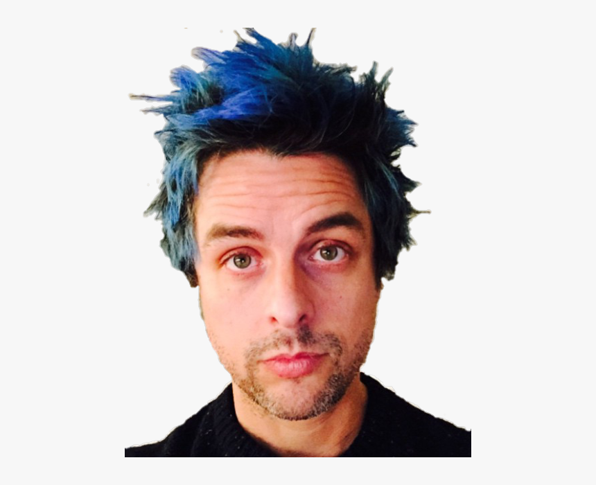 Billie Joe Armstrong Blue Hair, HD Png Download, Free Download