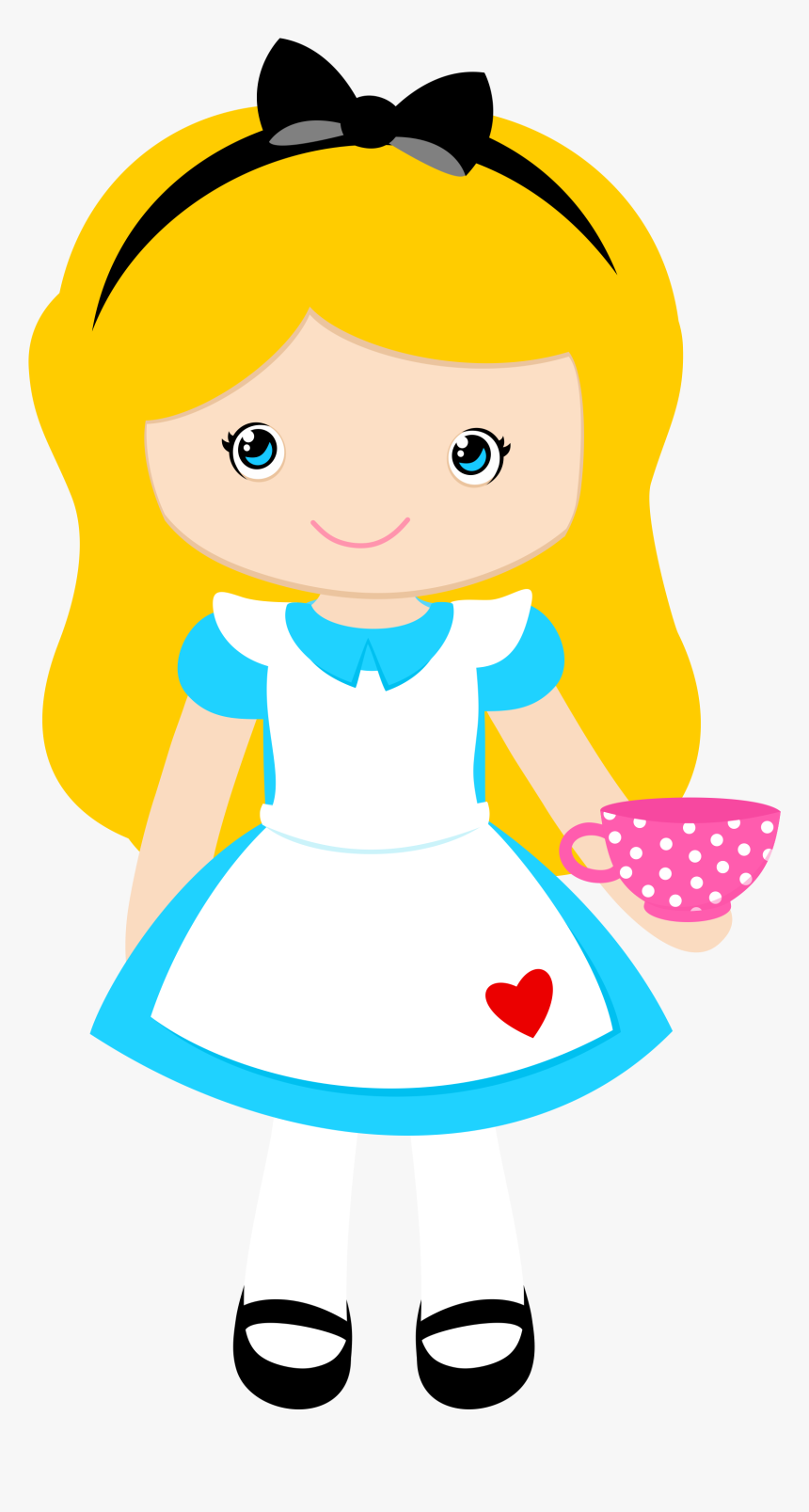 Alice In Wonderland Clipart, Alice In Wonderland Party, - Cute Alice In Wonderland Clipart, HD Png Download, Free Download