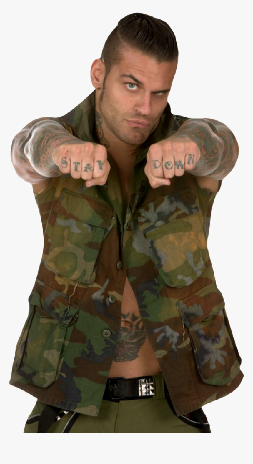 #coreygraves #staydown #coreygravesrender #wwe #render - Corey Graves Render, HD Png Download, Free Download