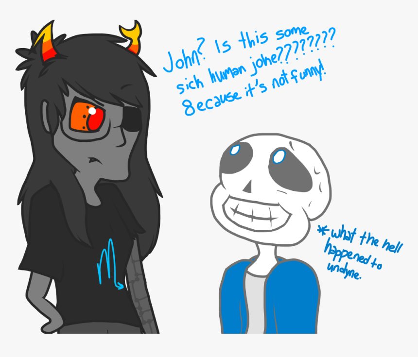 Image Royalty Free Stock When Meets Homestuck By Snowflakephan - Undertale Meets Homestuck, HD Png Download, Free Download