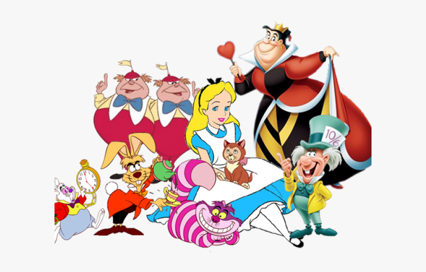 Original Alice In Wonderland Characters, HD Png Download, Free Download