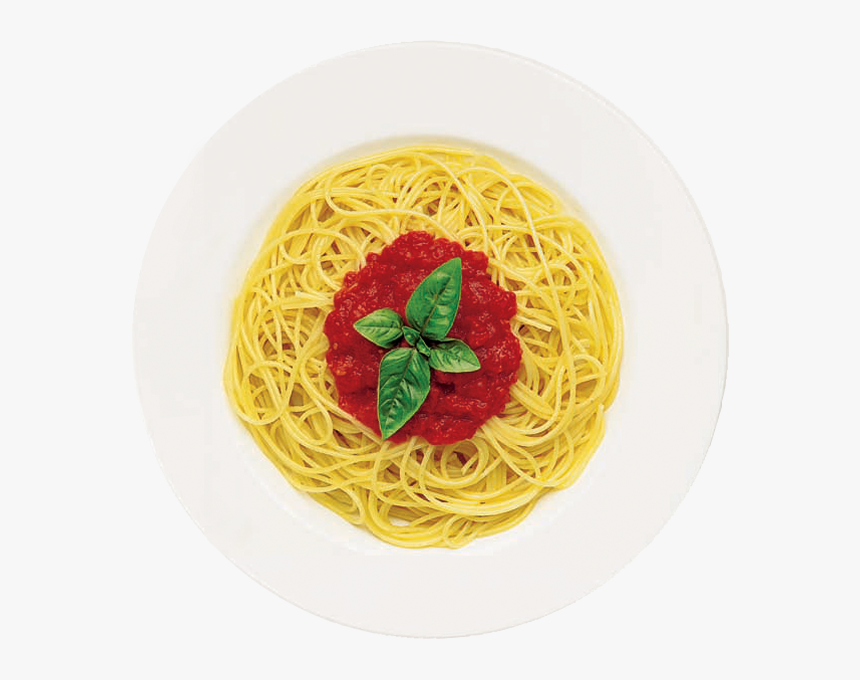 Spaghettini Al Pomodoro E Basilico - Hot Dry Noodles, HD Png Download, Free Download