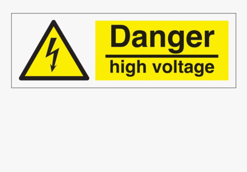 Free Png Download Danger Electric Shock Risk Sign Png - Sign, Transparent Png, Free Download