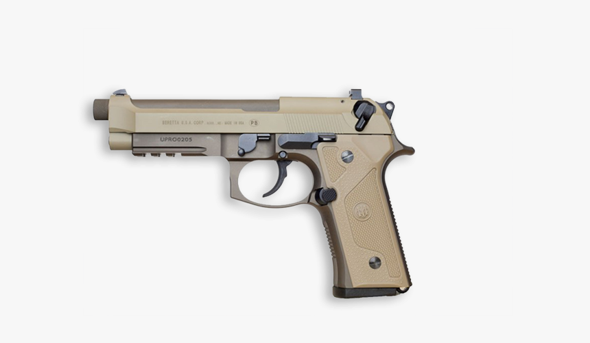 Beretta M9a3 Semi-auto Pistol - Beretta M9 Dark Earth, HD Png Download, Free Download