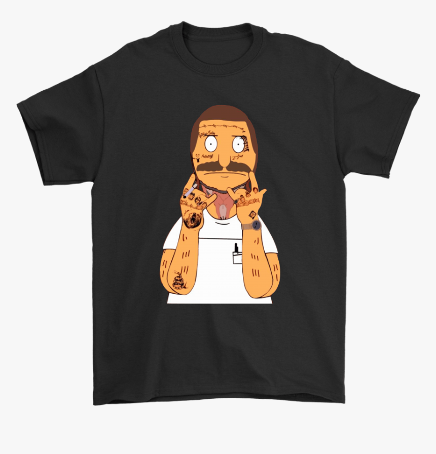 Bob Belcher Post Malone Bob"s Burgers Mashup Shirts - Funny Star Wars Merch, HD Png Download, Free Download