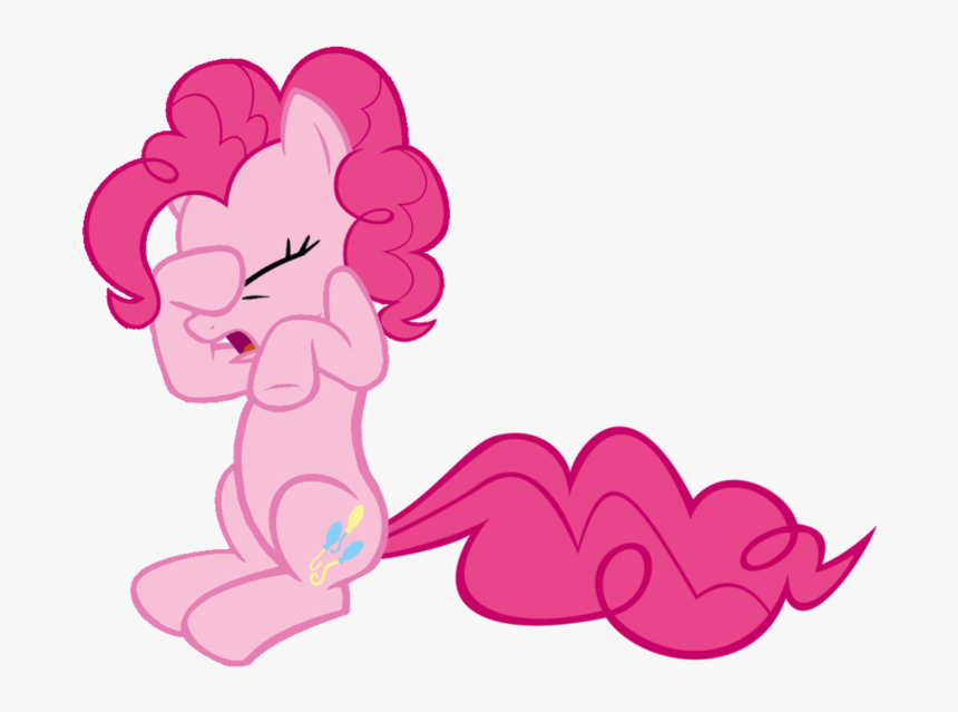 Mlp Pinkie Pie Diaper , Transparent Cartoons - Pinkie Pie Closed Eyes, HD Png Download, Free Download