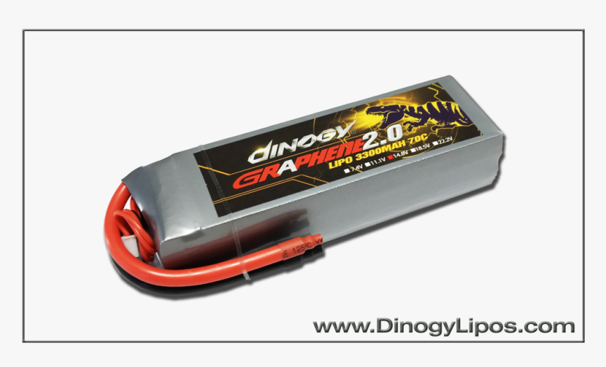 Dinogy 5s 3300mah 70c - Dinogy 2s 300 65c, HD Png Download, Free Download