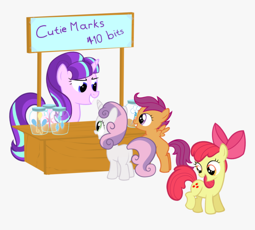 Cutie Marks 410 Bits Pony Twilight Sparkle Pinkie Pie - Mlp Starlight Glimmer Kids, HD Png Download, Free Download