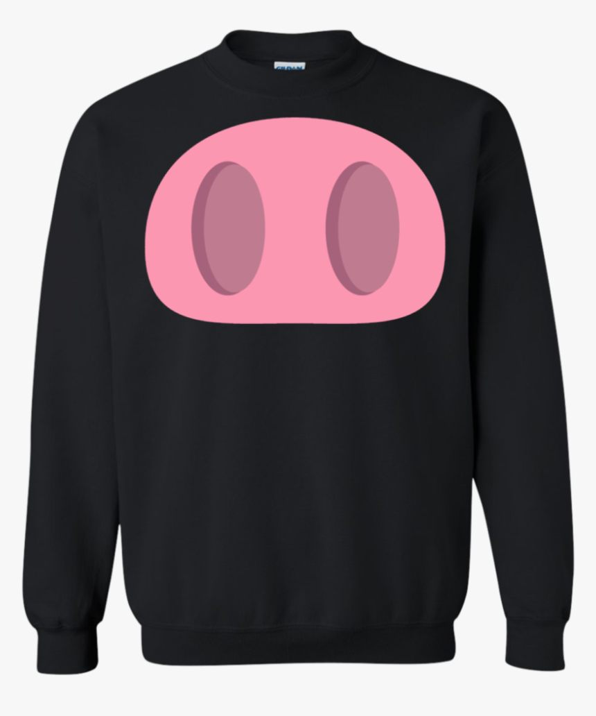 Pig Nose Emoji Sweatshirt - Shirt, HD Png Download, Free Download