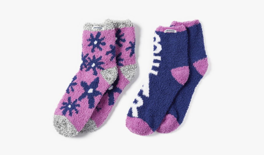 Mama Snuggles Snuggle Crew Socks 2-pack - Sock, HD Png Download, Free Download