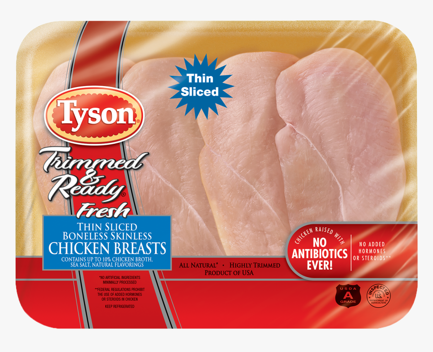 Tyson Thin Sliced Chicken Breast, HD Png Download, Free Download