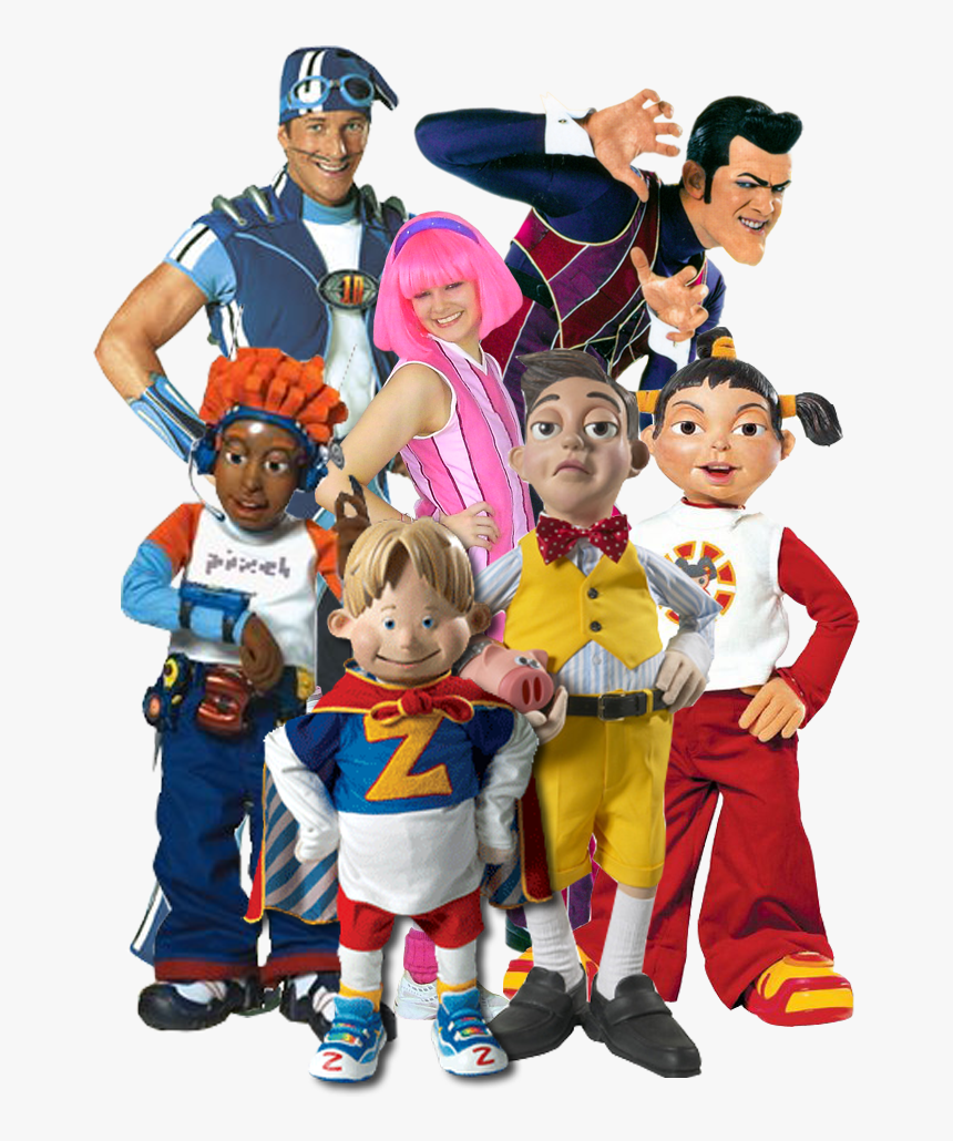 #lazytown #vilamoleza #characters #sportacus #robbierotten - Lazy Town, HD Png Download, Free Download