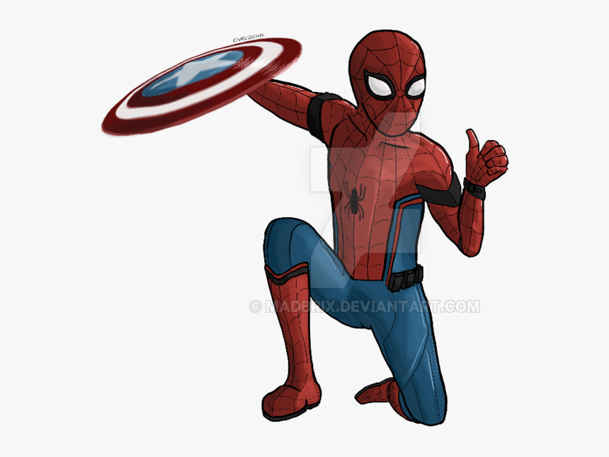 Civil War Spiderman - Spider-man, HD Png Download, Free Download