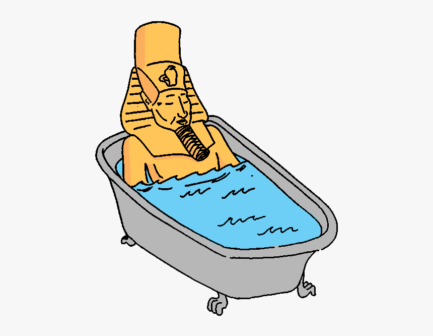 The Evolution Of Hot - Ancient Egyptians Bathing, HD Png Download, Free Download