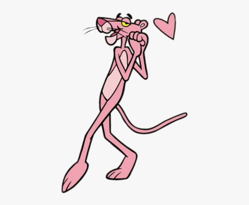 Pink Panther In Love - Pantera Cor De Rosa, HD Png Download, Free Download