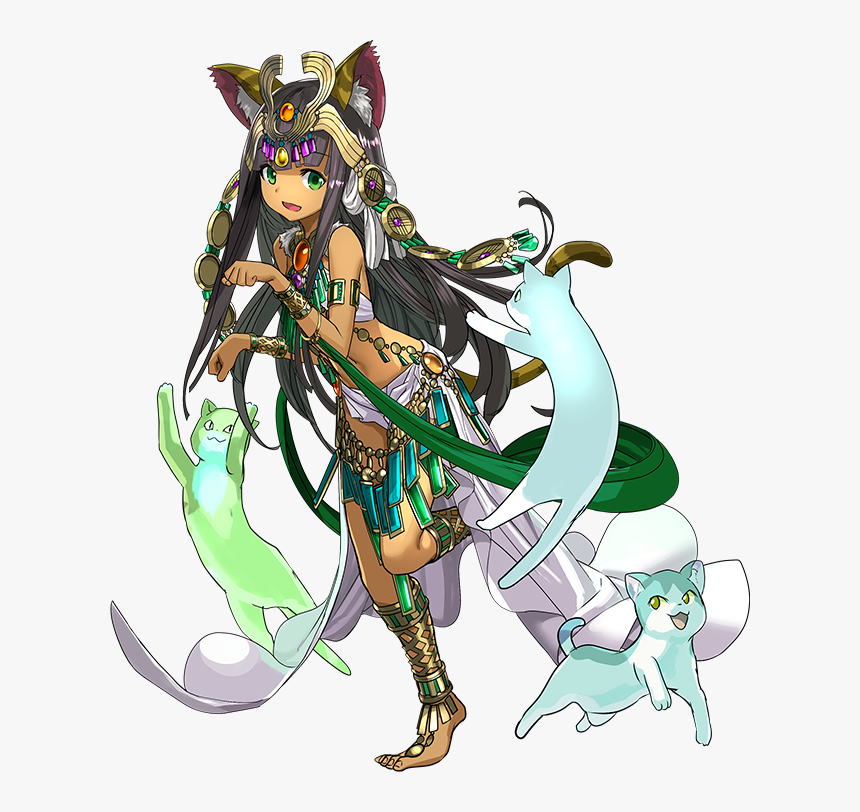 Puzzle And Dragon Reincarnated Bastet, HD Png Download, Free Download