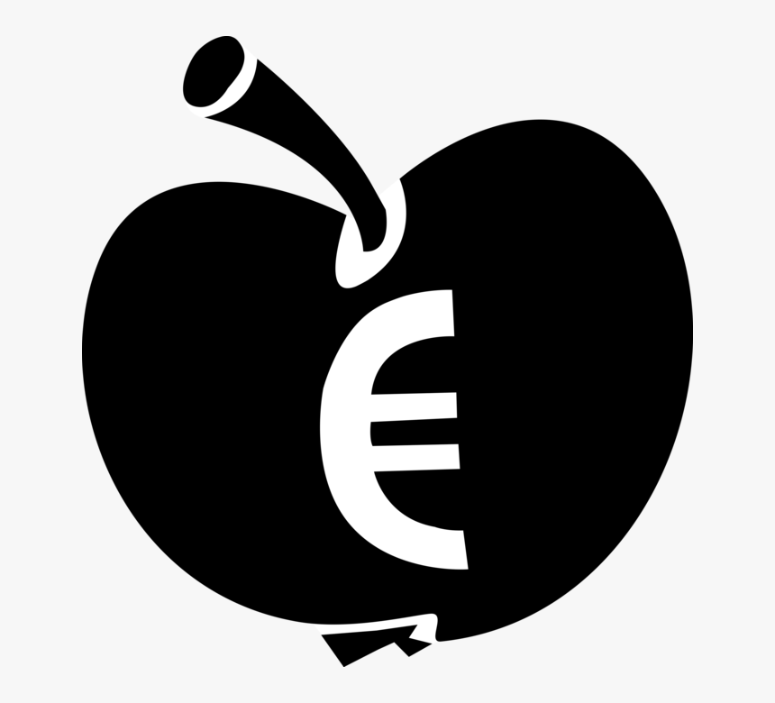 Vector Illustration Of Financial Concept Fruit Apple - Graphic Design, HD Png Download, Free Download