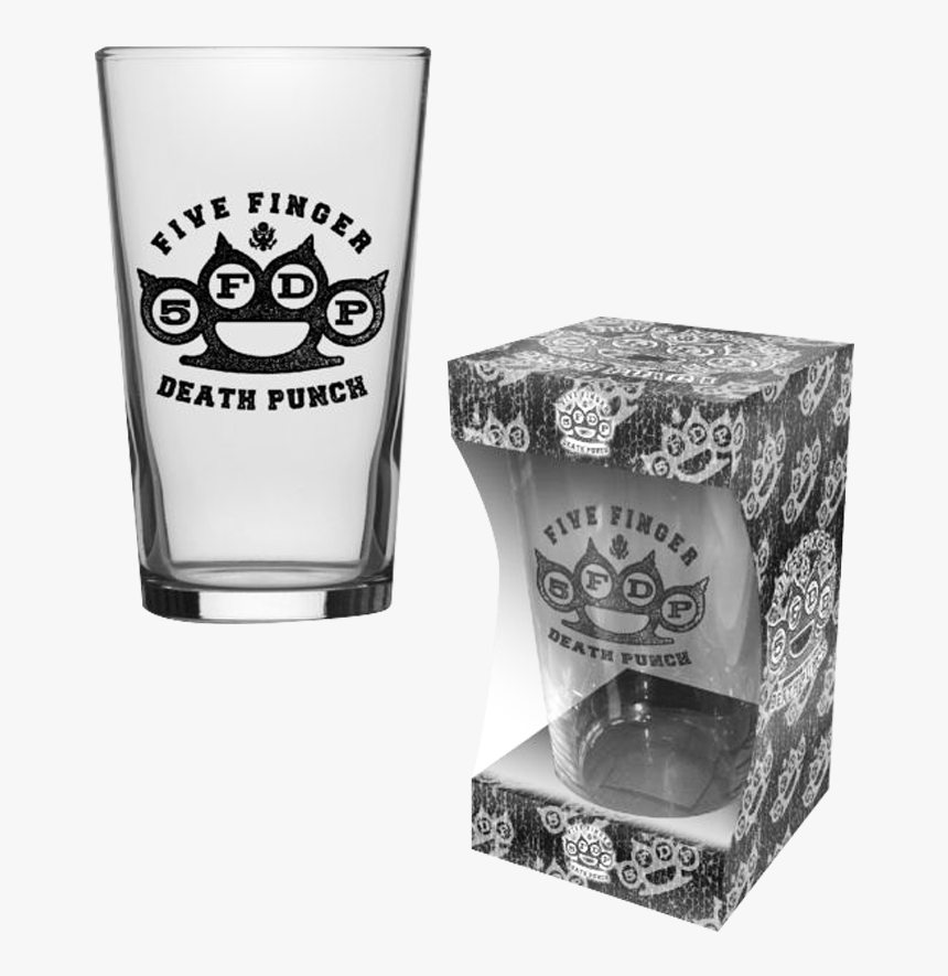 Knuckle Logo Beer Glass - Five Finger Death Punch Knuckle Logo 5fdp Drinking, HD Png Download, Free Download