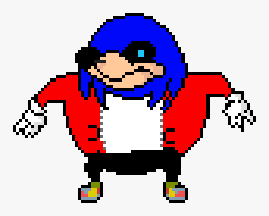 Ugandan Knuckles Minecraft Pixel Art, HD Png Download, Free Download